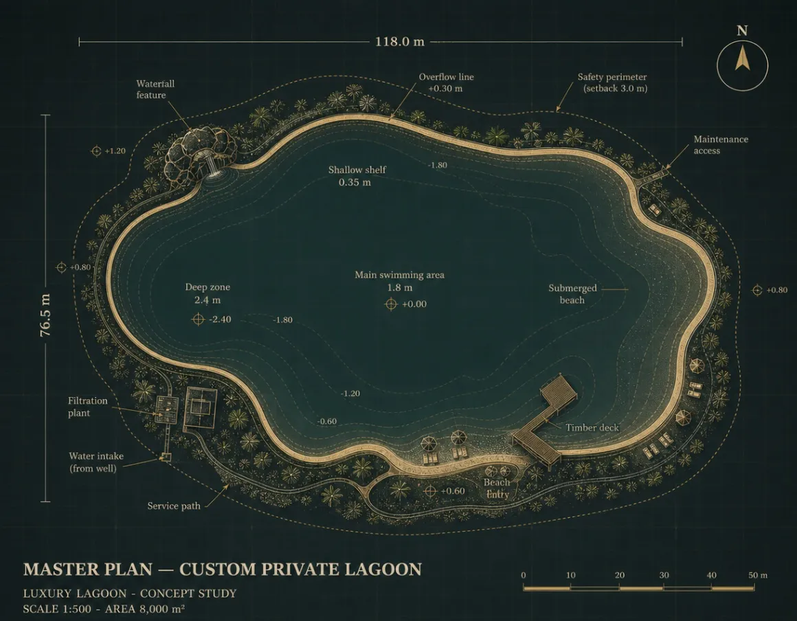 Plan directeur du lagon