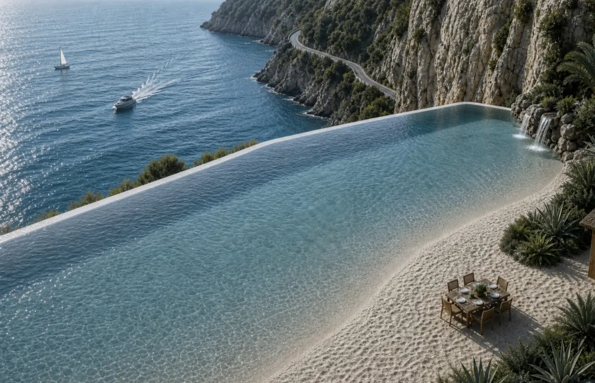 Cala Sirena, villa sur la côte méditerranéenne